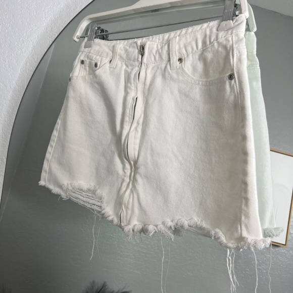 Dance & Marvel Denim Mini Skirt - Picture 2 of 3